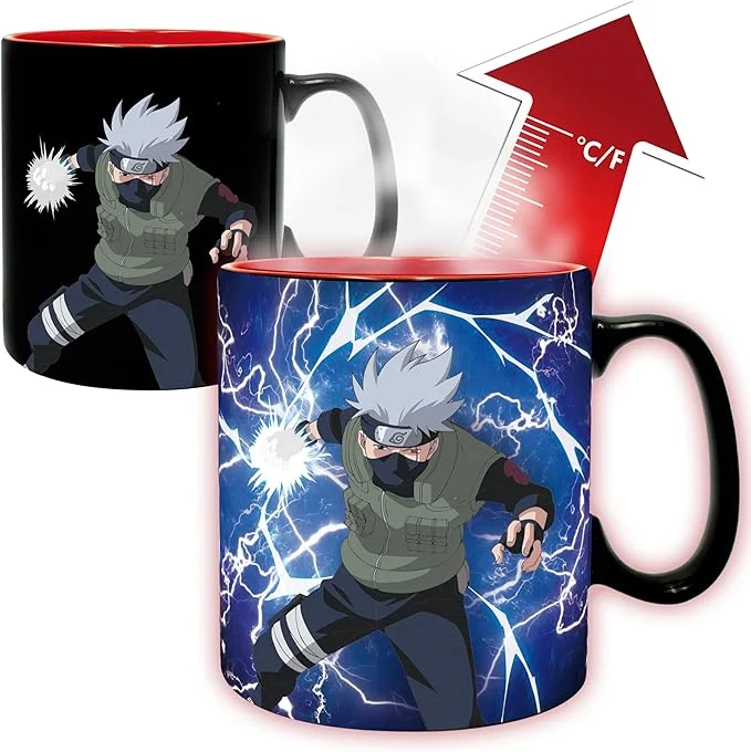 Abystyle  AbyStyle NARUTO SHIPPUDEN - Heat Change Mugh - Kakashi/Itachi (460ml)  | Best Price UAE
